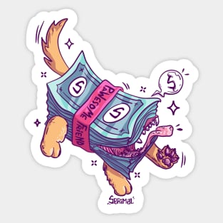 Pawesome Friend Sticker